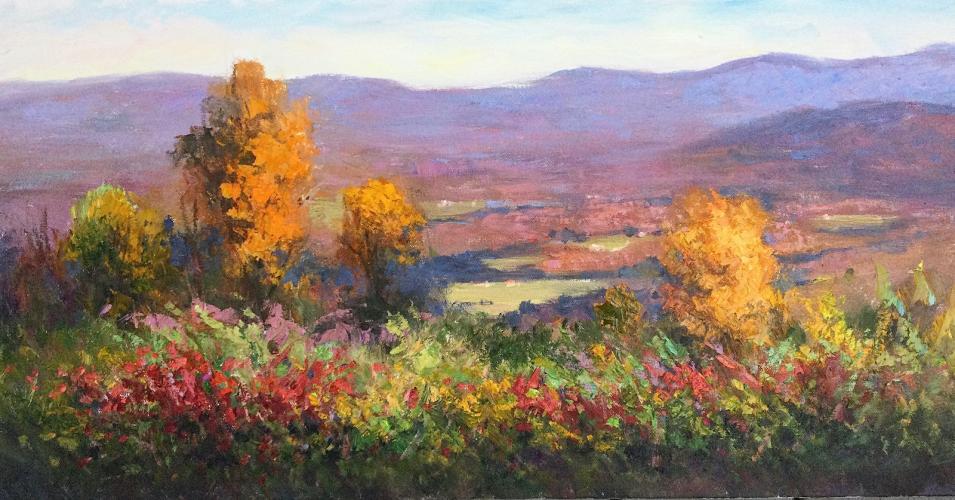 October in the Blue Ridge by Julia Lesnichy