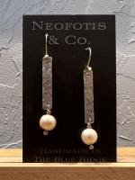 #E30 Fresh Water Pearls (long) drops by Stephanie Neofotis