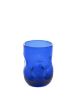 418 Small Dimple Glass, Cobalt by Blenko