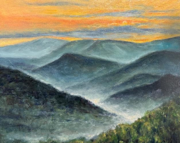 Fog on the Mountains by Cabell Gorman