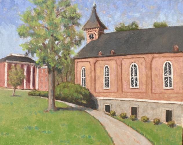 Path To Lee Chapel by Katharine March