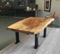 Live Edge Coffee Table by Red Oak Woodshop